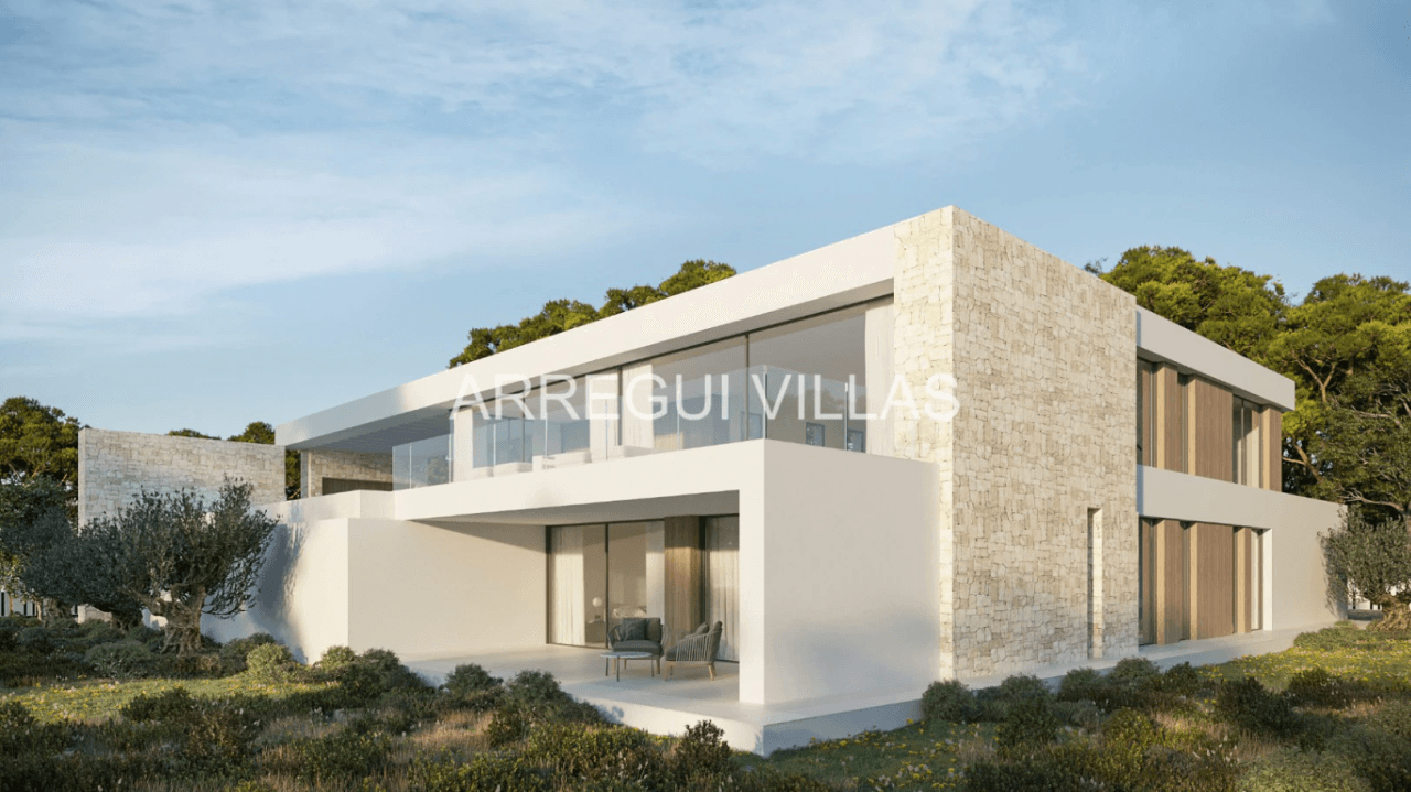 Excepcional villa contemporánea en Moraira con acabados premium, máxima luminosidad y una ubicación privilegiada junto al Mediterráneo