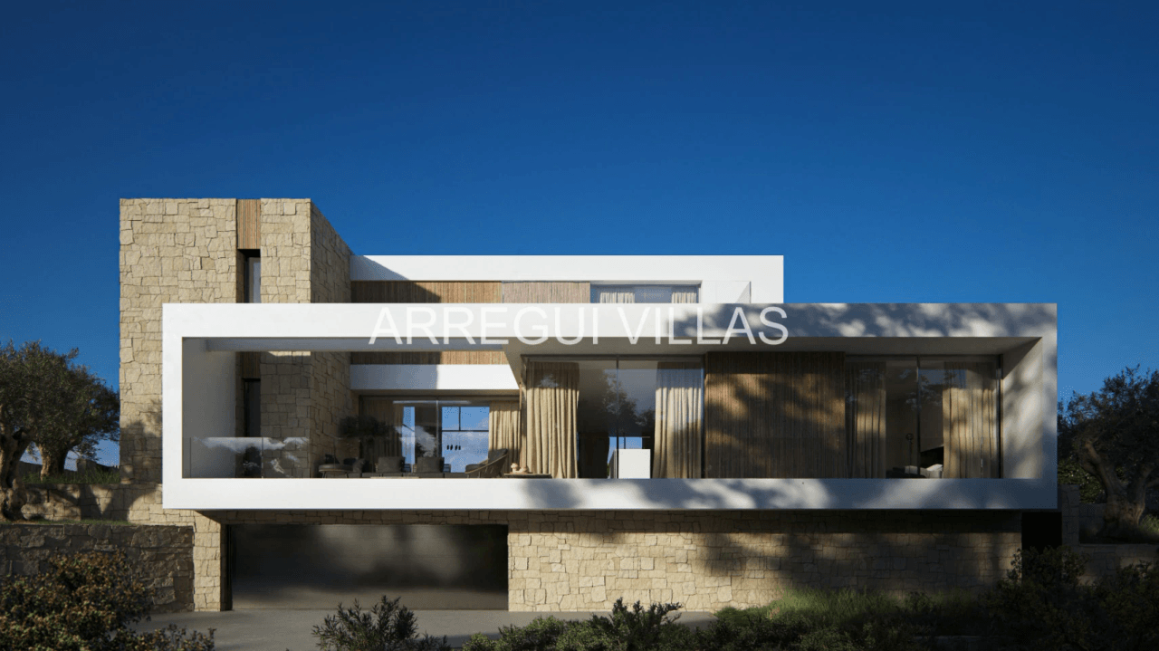 Magnífica villa de diseño en Moraira con preciosas vistas, amplios espacios y máxima luminosidad
