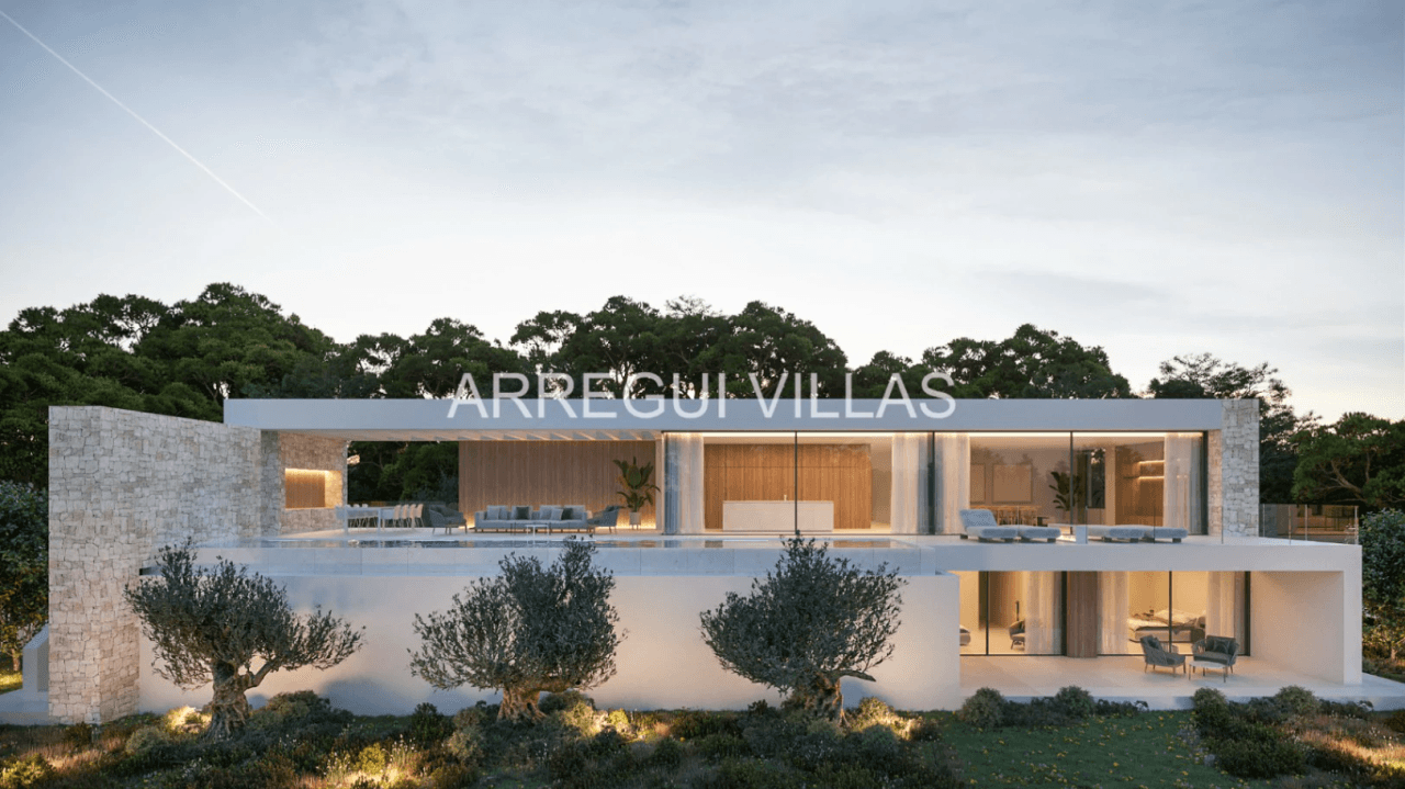 Excepcional villa contemporánea en Moraira con acabados premium, máxima luminosidad y una ubicación privilegiada junto al Mediterráneo